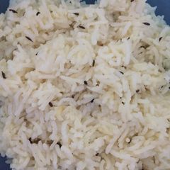 A picture of Jeera rice.
