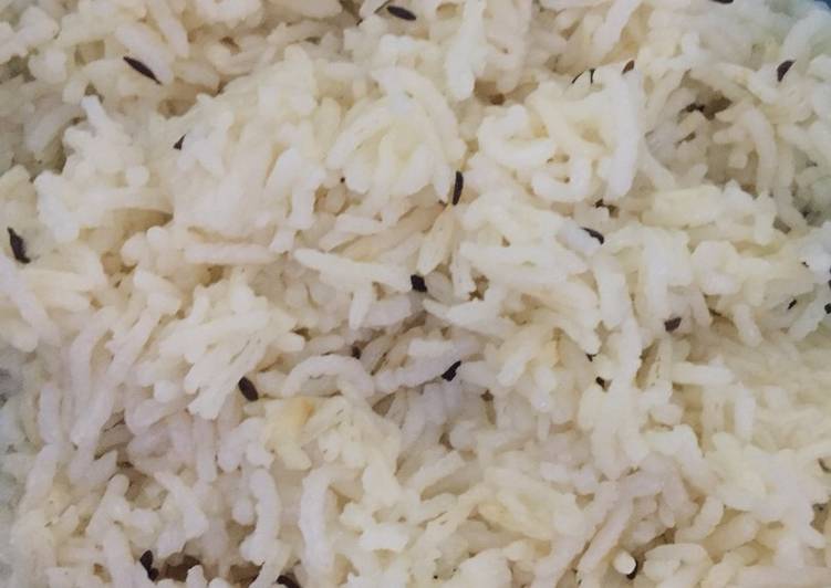 Easiest Way to Vegan Perfect Jeera rice