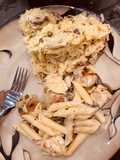 Creamy Artichoke Mushroom Cavatappi