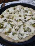 Pizza con brócoli