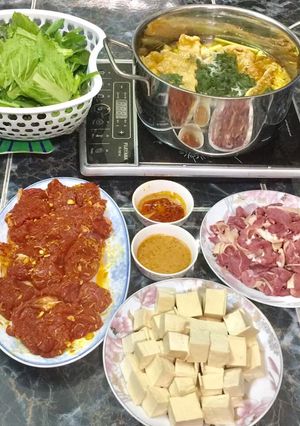 Hình của món Lẩu dê #bepdonghuong #hanoi #hcm.