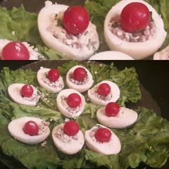 A picture of Egg salad.