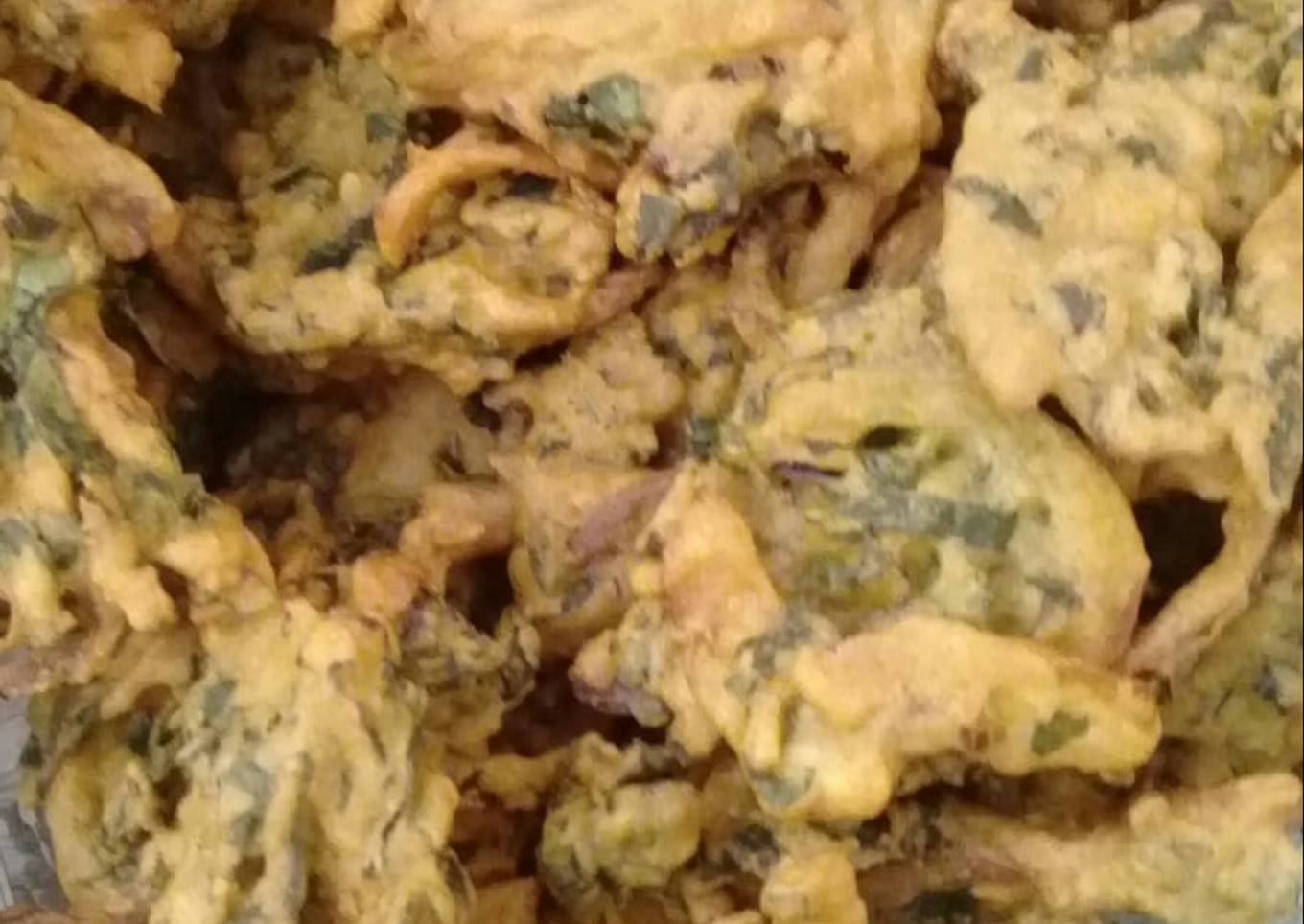 Crispy pakoras😋😋