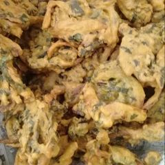 A picture of Crispy pakoras😋😋.