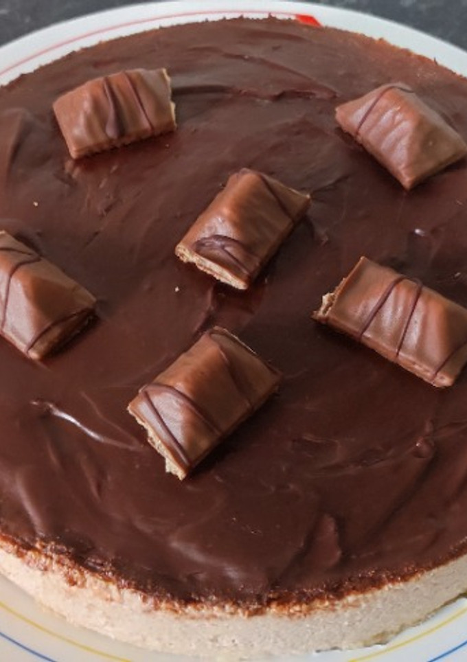 Una foto de Tarta de Kinder Bueno