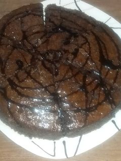 عکسی از دستور کیک شکلاتی خیس(براونی)