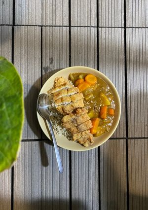 Foto resep Dori Katsu Curry Simple!