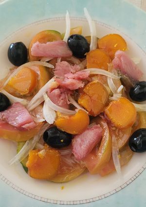 Una foto de Ensalada de ahumados de la región de Murcia