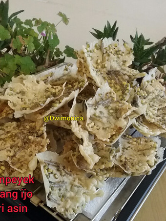 Anti Ribet, Memasak Rempeyek kacang hijau teri asin | tepung beras | maizena Praktis