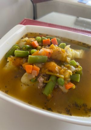 Una foto de Carbonada con carne molida