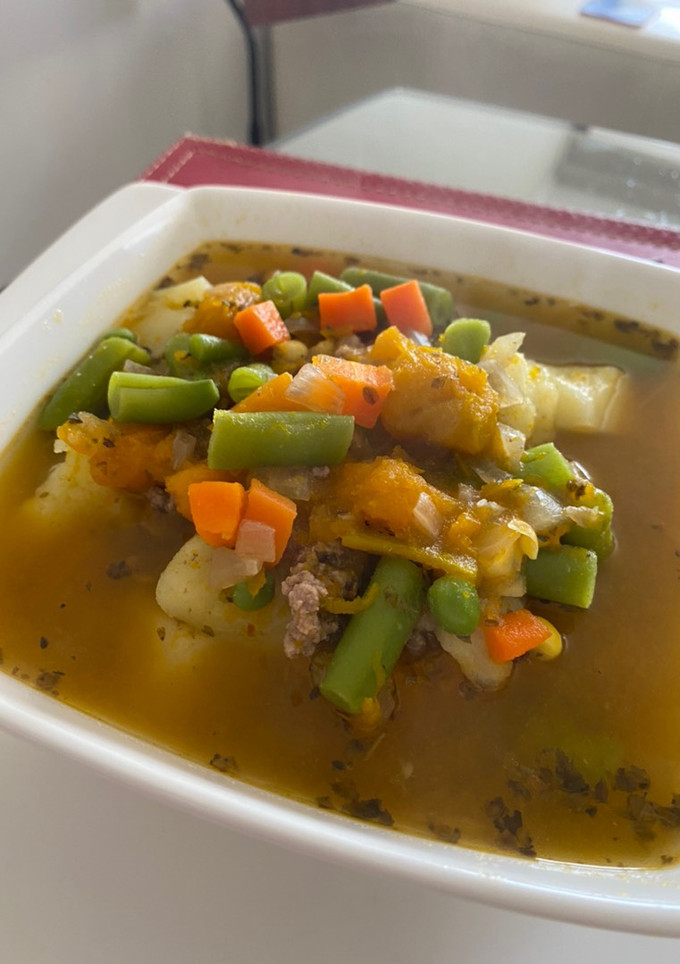 Una foto de Carbonada con carne molida