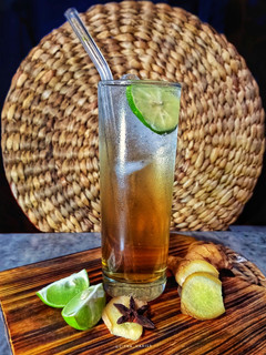 Foto resep Es Teh Jahe Jeruk Nipis
