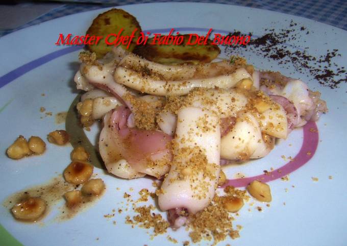 Calamari con Caffè e Nocciole