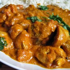 A picture of Mushroom Curry.