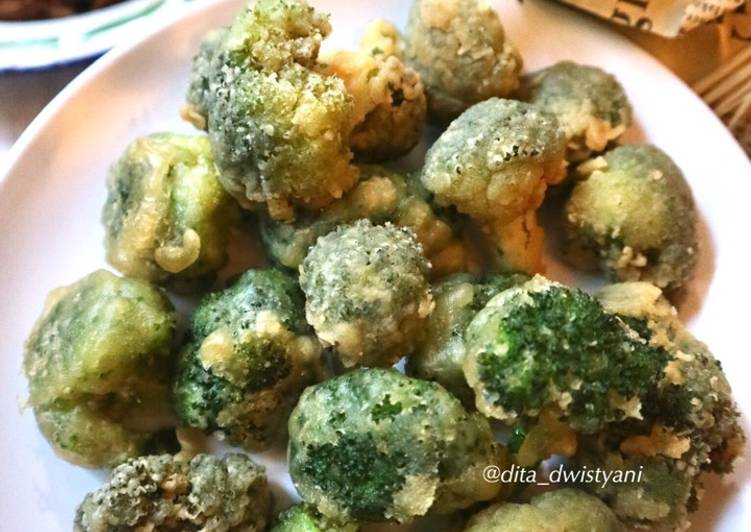 Langkah Mudah untuk memasak Brokoli Goreng Tepung yang Lezat Sekali
