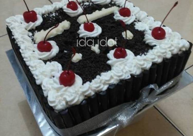 BLACKFOREST cake Mudah