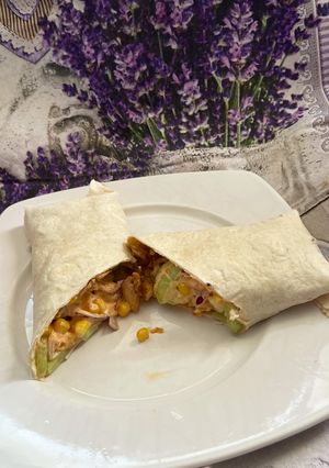 Burito egyszerüen recept fotója