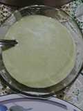 Mint Yoghurt dressing for falafel wraps