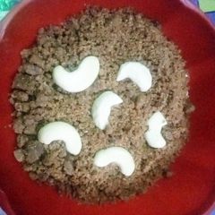 A picture of Wheat flour churm(maa Lakshmi ka prashad).