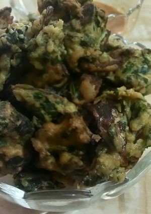 A picture of Spinach Pakore.