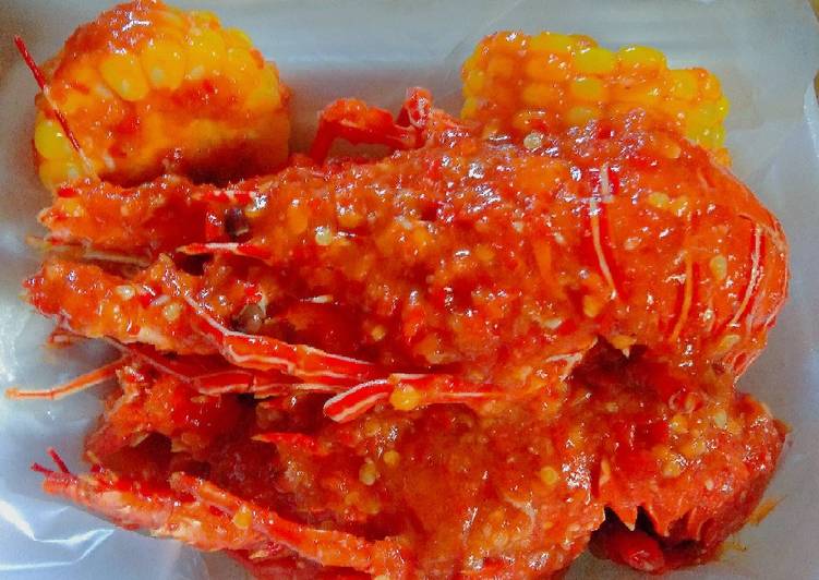 Resep Lobster saus tiram, Lezat