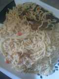 Jollof din taliyar hausa da indomie