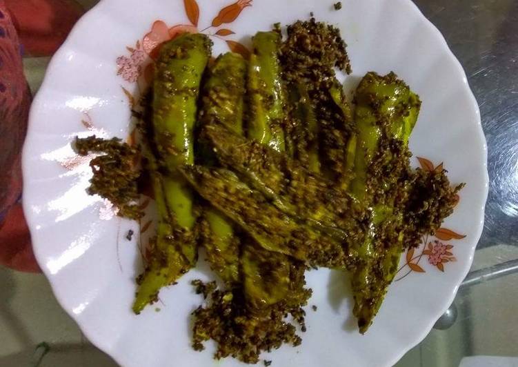 Achari fried mirchi…