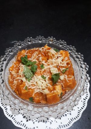 A picture of Paneer butter Masala.
