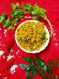 দক্ষিনী ওটস (South Indian oats recipe in Bengali)
