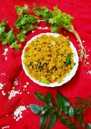দক্ষিনী ওটস (South Indian oats recipe in Bengali) রেসিপির প্রধান ছবি