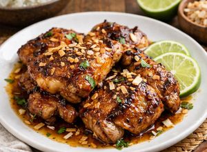 Une photo de Poulet Sunset Caramel