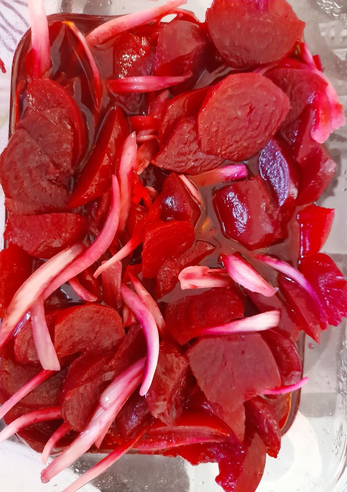 Una foto de Ensalada de remolacha