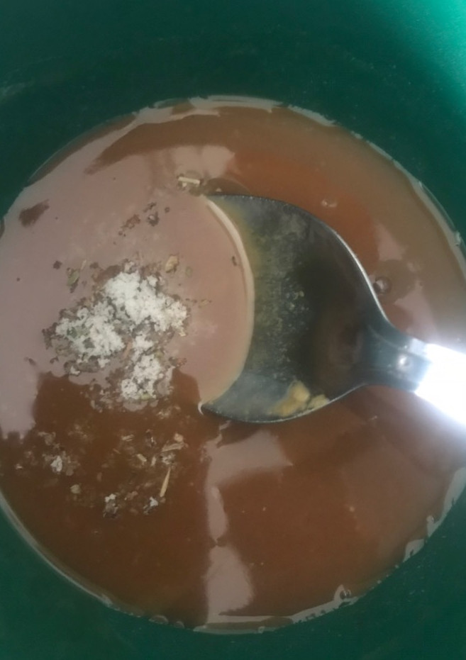 Una foto de Salsa de mostaza y miel para el salmón