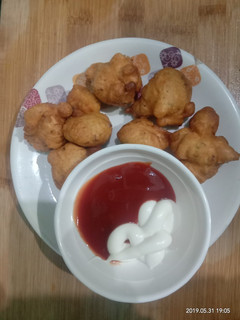 A picture of Simple bhajiya.