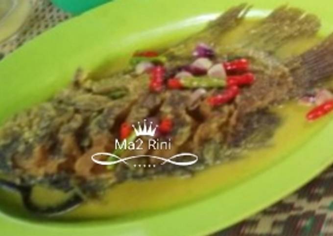 Resep Gurame Bumbu Kuning Anti Gagal