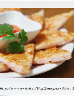 泰式月亮蝦餅 的食譜成品照片