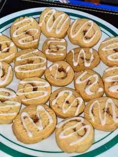Una foto de Galletas de rollitos de canela