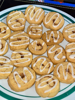 Una foto de Galletas de rollitos de canela