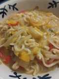 Ramen vegano de calabaza
