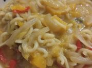 Una foto de pastas de alga