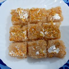 A picture of Coconut Barfi.