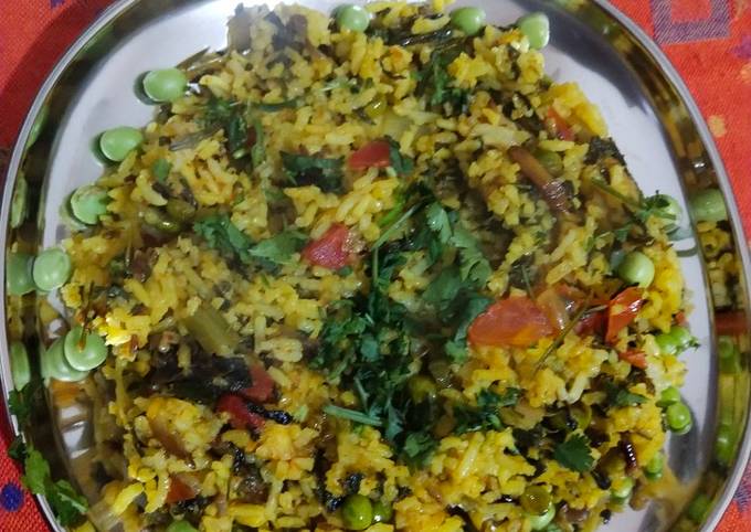 Simple Way to Make Homemade Mix veg pulao