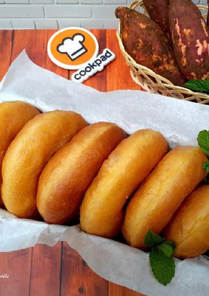 Foto resep Donat ubi white ring