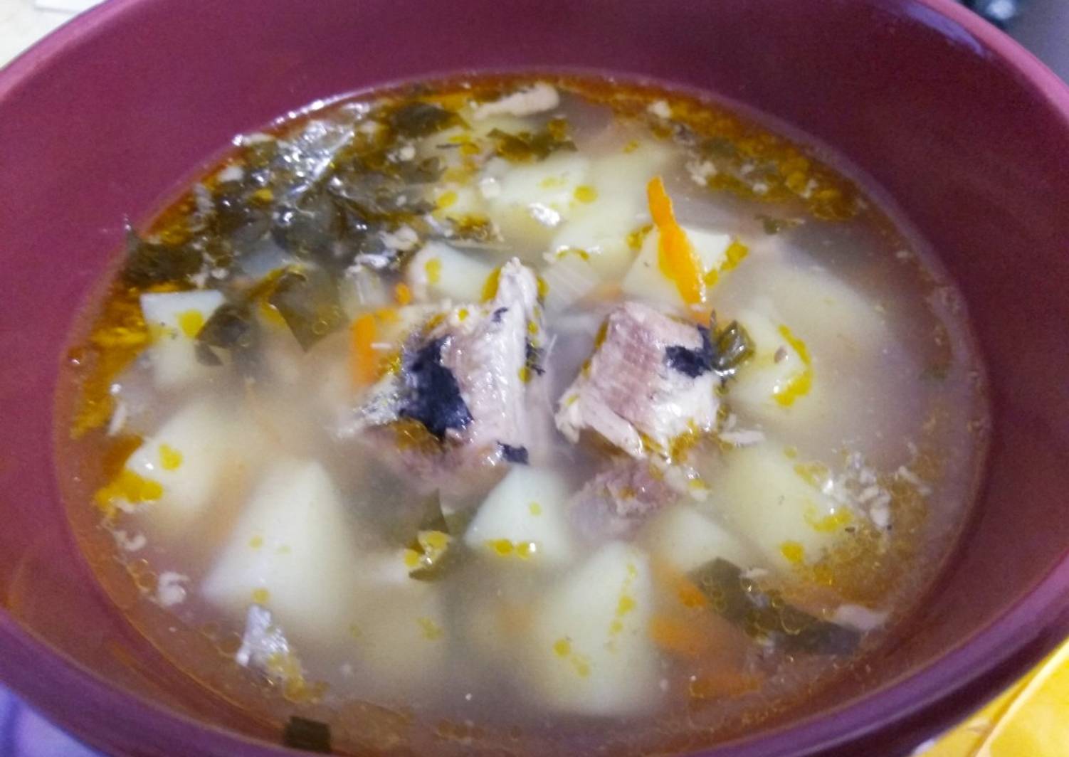 Сардина суп из консервы