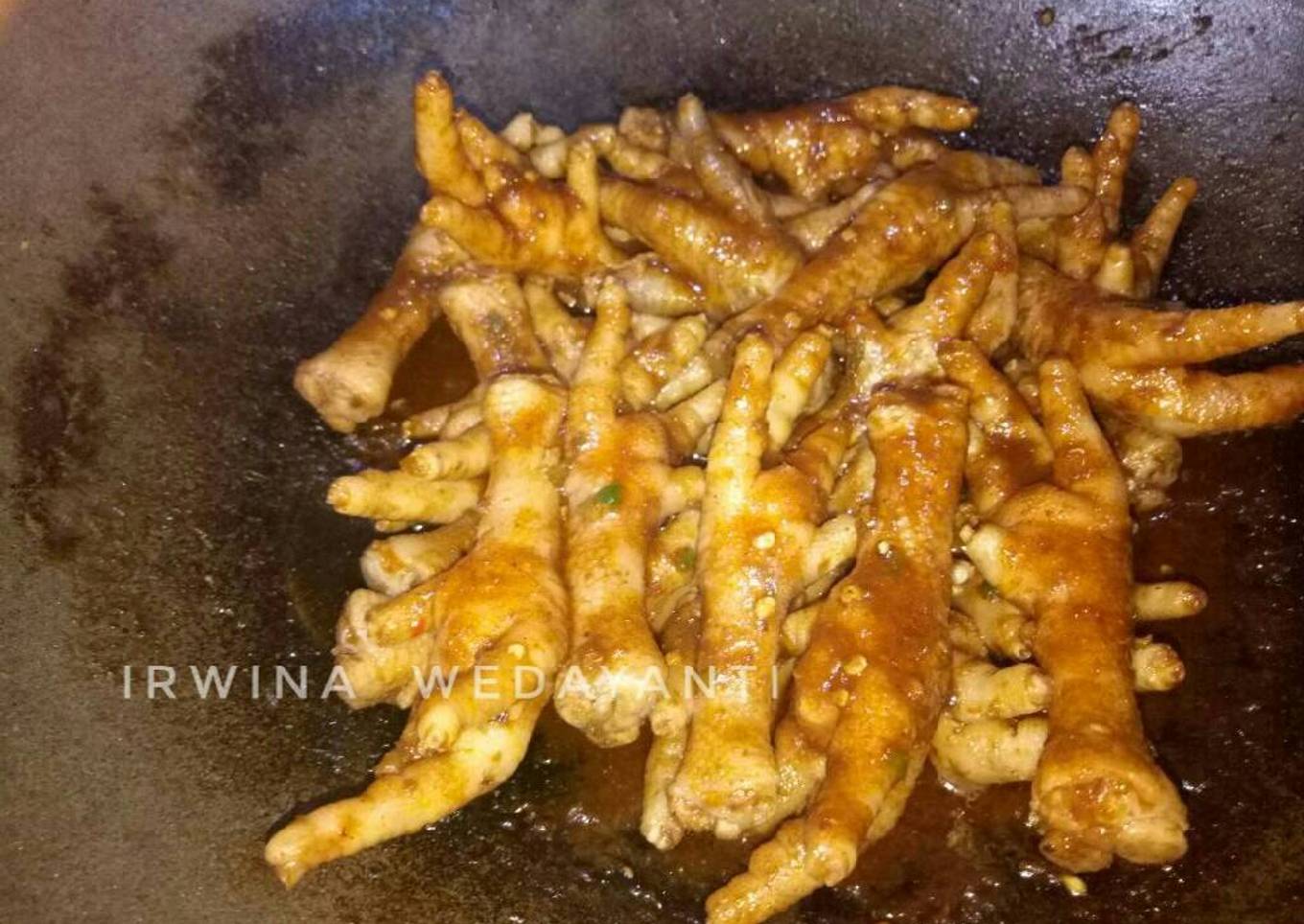 Ceker Bumbu Rendang (instant)