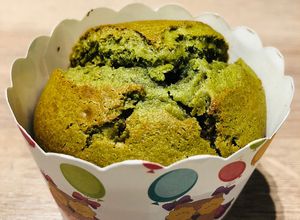 Hình của món Muffin trà xanh.