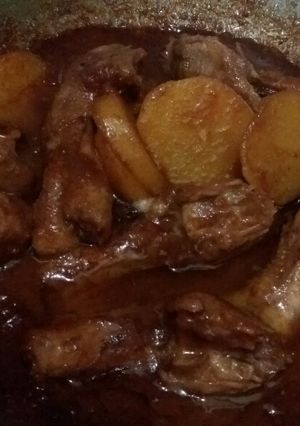 Foto resep Semur kentang kepala ayam