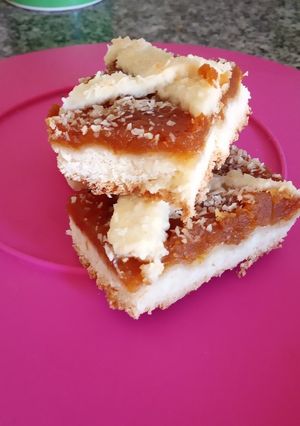 Una foto de Pastafrola de dulce de zapallo