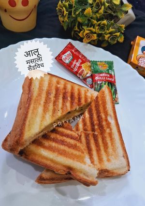 आलू मसाला सैंडविच रेसिपी मुख्य फोटो