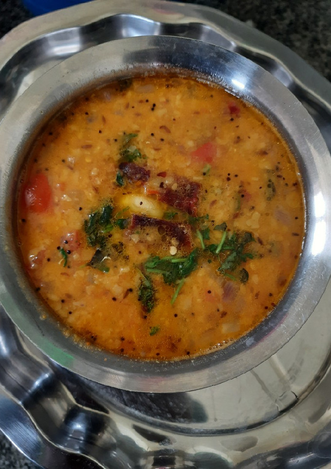 ஆந்திரா டொமட்டோ பப்பு செய்முறை முக்கிய புகைப்படம்